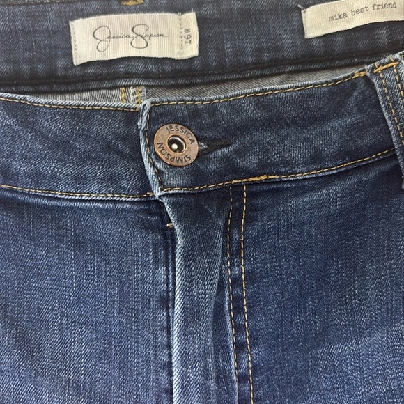 Jessica Simpson Blue Boyfriend Jeans Classic Style - Picture 4 of 15